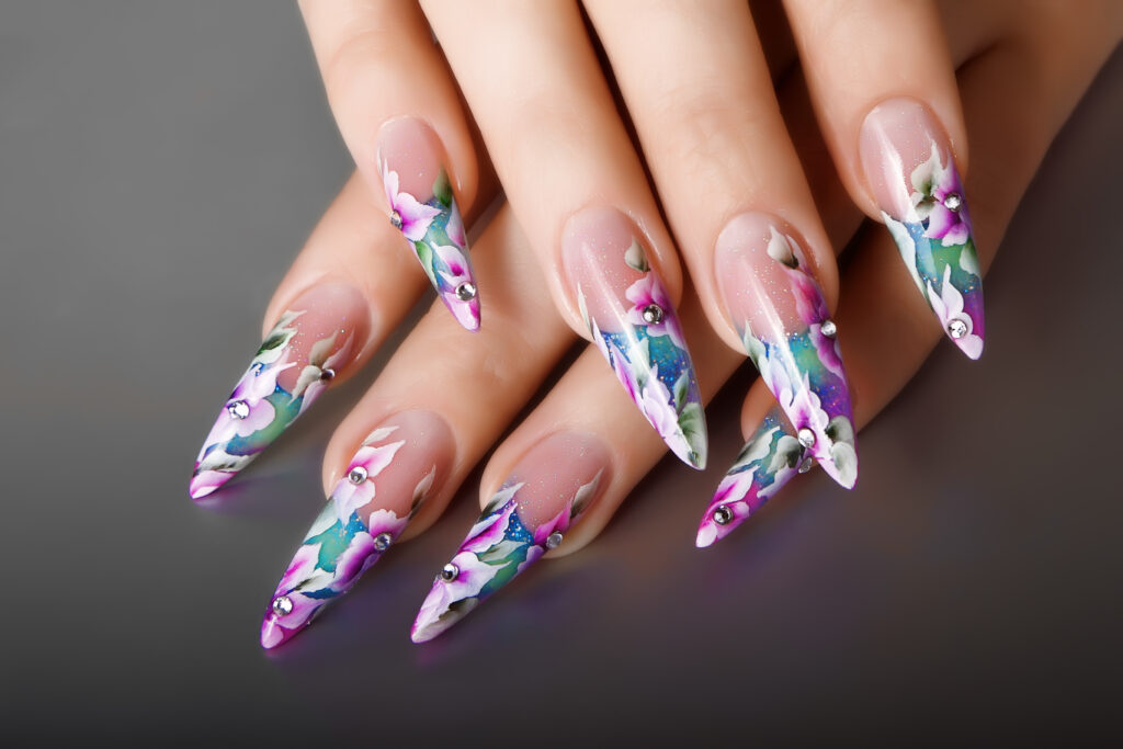 NAIL ART ONE STROKE  NIV 1 / 1 J